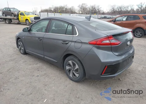 2018 Hyundai Ioniq Hybrid Sel from USA, damaged, VIN KMHC75LC5JU067033